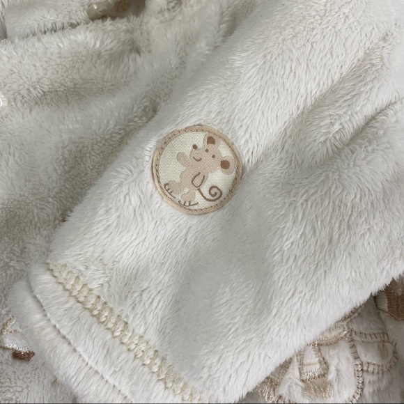 3/$20 NEW BABY Hooded, Long Sleeve Bodysuit Size 3-6 Months - Picture 7 of 15